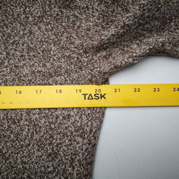 Gap Men's Size Medium Tan & Beige 4 Button Closure Straight Fit Sweater - Picture 7 of 9